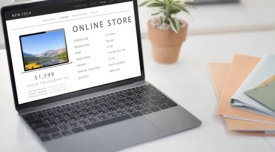 Página web o tienda virtual