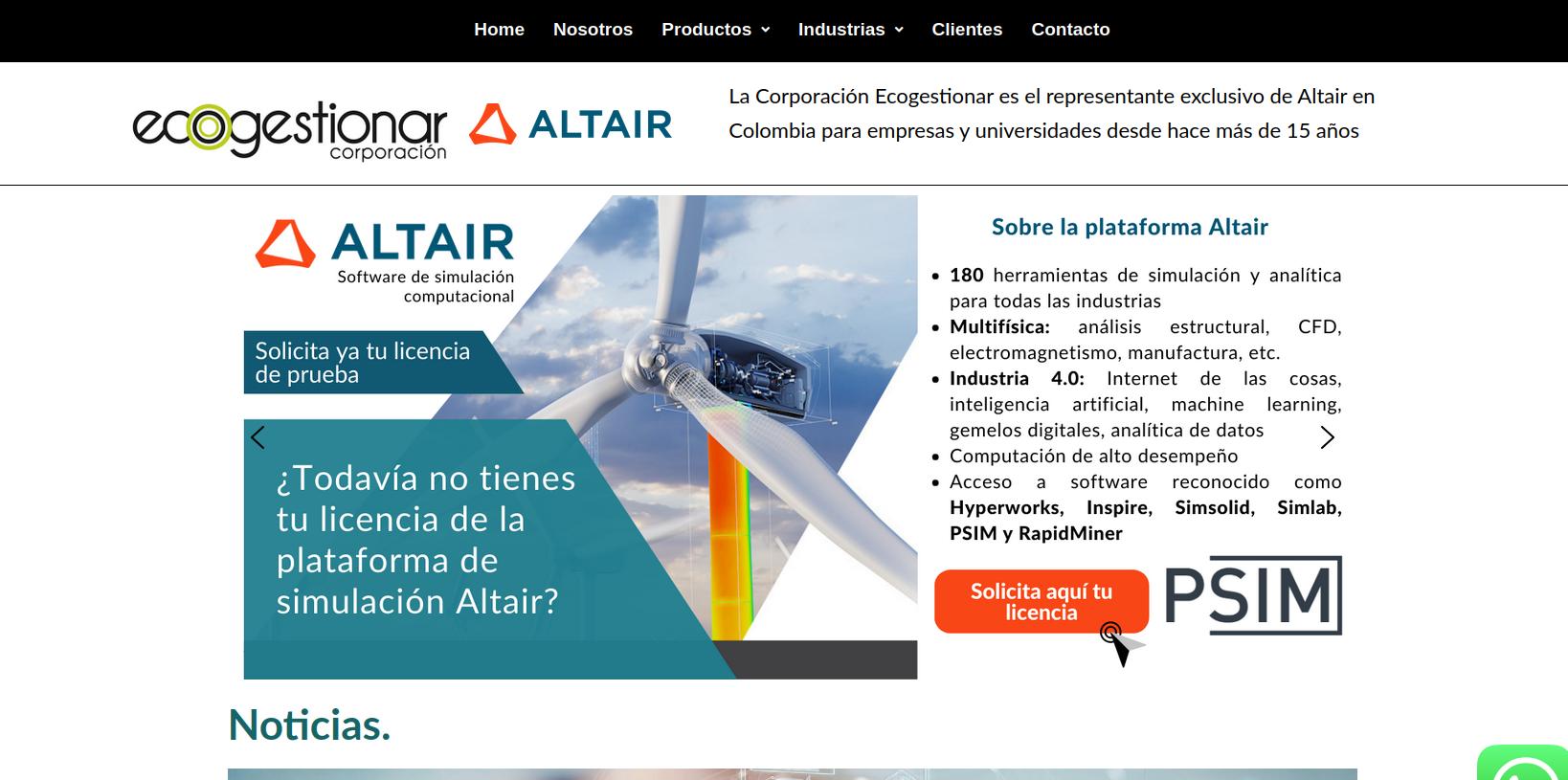 Página web profesional